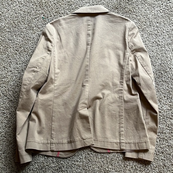 Talbots khaki blazer - Picture 5 of 5